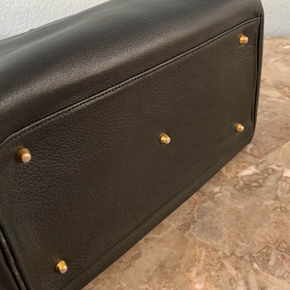 ❤️❤️sOLD❤️❤️Burberrys vintage Boston leather bag - Picture 6 of 14